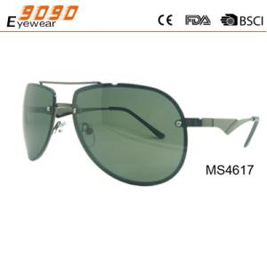 Wholesale 2017 hot sale style sunglasses with metal frame ,suitable for men and women from china suppliers