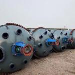 100L Used Vacuum Reactor Water Cooling Turbine Agitator