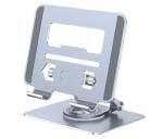 360 Degree Rotation Portable Silver Laptop Holder For Up To 17 Inch Screens