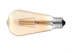 125mm T30 Led Filament Bulb Tubular 90ra E26 Base 5w Amber Color Cover