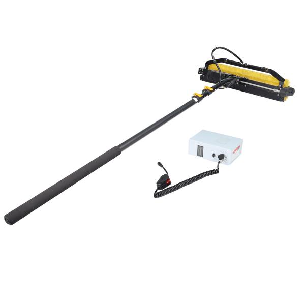 Aluminum Alloy Telescopic Handle Solar Panel Washing Brush with Material Nylon
