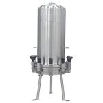 Industrial Milk or Wine Filtration with Food Grade Cartridge Filter and Square