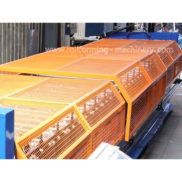 Chain Drive Corrugated Roof Roll Forming Machine 0.02''- 0.039'' Thickness