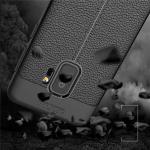 New design Soft TPU mobile phone case For Samsung Galaxy S9 Litchi leather TPU