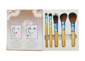 Wholesale Mini Cosmetic Travel Makeup Brush Set / Synthetic Hair Makeup Brushes from china suppliers
