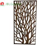 Customizable Metal Decorative Panels Corten Steel Privacy Screens Weather Proof