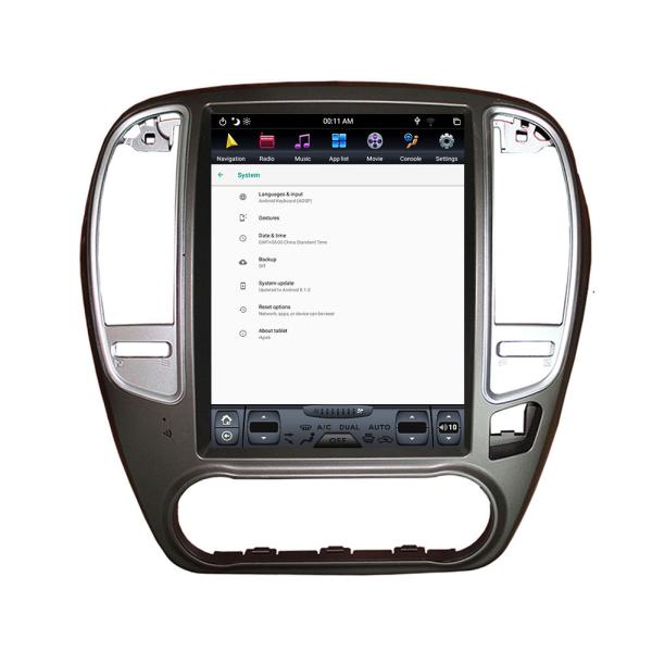 10.4 Inch Sylphy Nissan Sat Nav PX6 DSP Car Multimedia Head Unit