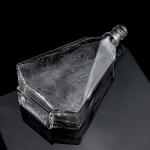 Thick Bottom Clear Flint Glass Bottle for Gin Whisky Rum Tequila and Brandy 2022