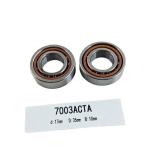 Ball Bearing 7003AC Angular Contact Structure for Automotive Machinery 17*35