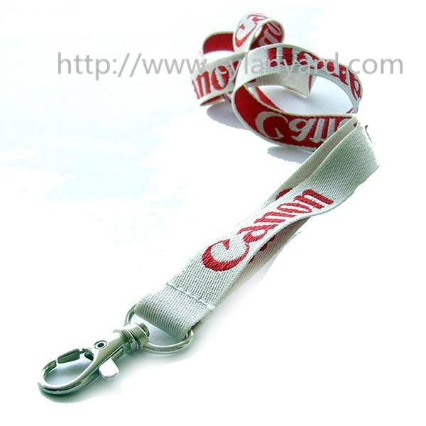 Woven Ribbon with Jacquard Logo