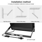 Daylight White Waterproof LED Flood Light 200W 20000LM IP66 ETL Approved