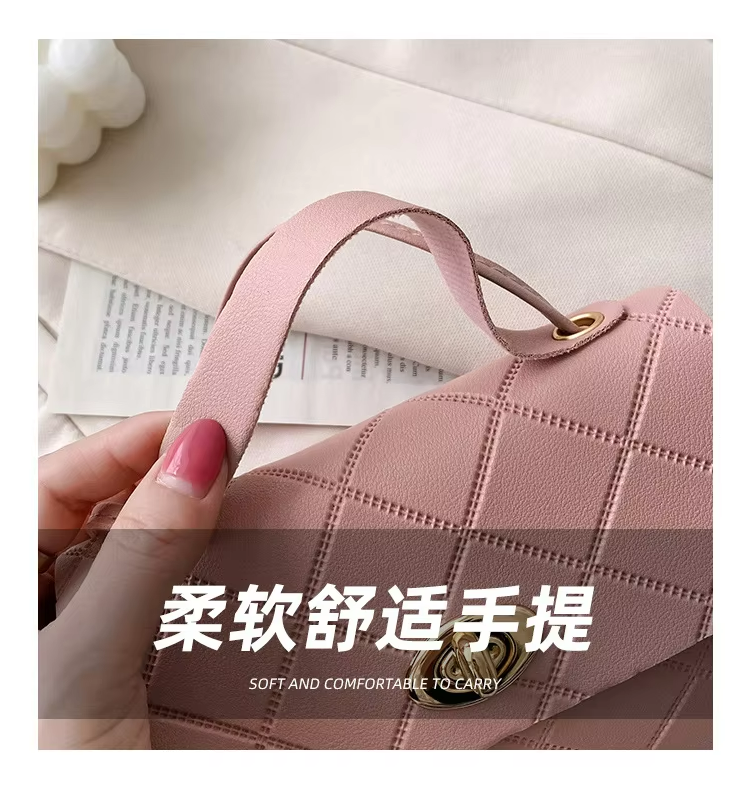 GHJ-28 Luxury Single Shoulder Handbags For Women PU Leather Suitable For All Seasons