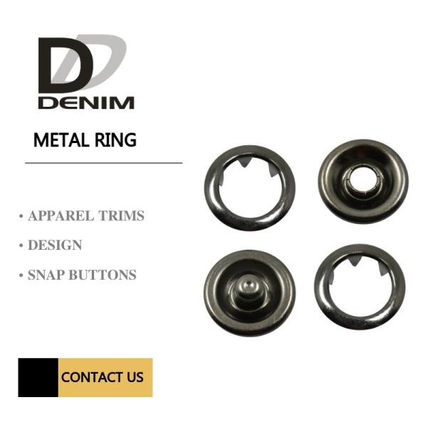 Silver Open Prong Fastener • Snap Button • Metal Snaps • No Snaps • Gripper 4