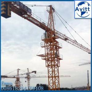 Wholesale TC5013 Hammerhead Tower Crane Inside Of Building Internal Self Climbing Type from china suppliers