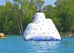 4*3m Iceberg Inflatable Water Toys White Color Customized Size Practical