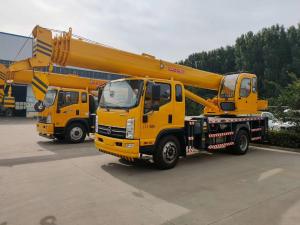 China ISO Self Contained 24m-66m Truck Mounted Boom Crane For Lifting Material on sale