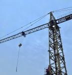 Low Cost QTZ160 10 Ton Tower Crane Overload Protection
