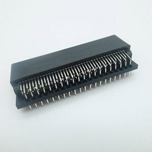 China 80p edge connector card edge connector BBC micro bit 1.27mm pitch 80pin right angel through hole type on sale