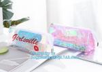 Slider zipper Clear pvc bag for package Vinyl transparent pvc bag cosmetic