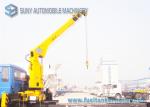 6.3 Ton Telescopic Boom Straight Arm Crane Mounted Truck 11260 mm Working Radius