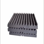 Mn13Cr2 Jaw Crusher Liner Plate Jaw Plate Mining Machine Spare Parts