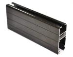 6000 Series Customized Anodized Aluminium Window Profile / Aluminum Glass Wall