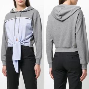 Wholesale Custom Tie Front Hoodies Sweatshirts For Women from china suppliers