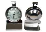 58mm Dial Sitting Hanging Oven Thermometer Heat Resistant For Pizza Baking