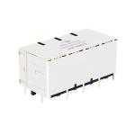 10/100 Base-T Tab Up Green/Yellow LED 2X4 Port 8P8C RJ45 Jack