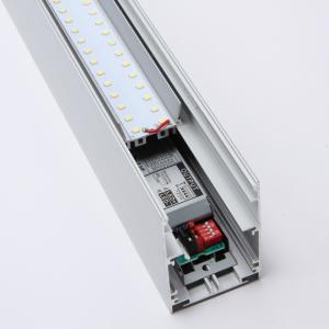 Wholesale IP45 SMD2835 LED Linear Light Alumimum + PC Cover Material 100-110lm/W Brightness from china suppliers