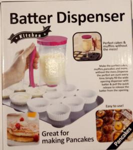 Wholesale FBAB5045 pancake &amp; cupcake batter dispenser no drip with measuring scale on cup from china suppliers