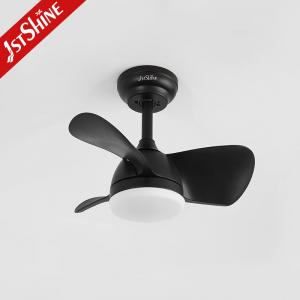 China Led Light Small Ceiling Fan Decorative Quiet DC Motor For Small Room on sale