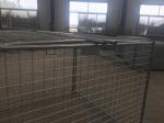 Long Life Custom Galvanized Steel Wire Garbage Cage , Professional Waste Cage