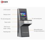 Tourist Car Wash Cafe bar library touch printing Terminal RFID Kiosk For Library
