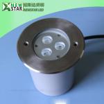RGB 24Volt CREE IP67 Waterproof 3W LED Inground Light