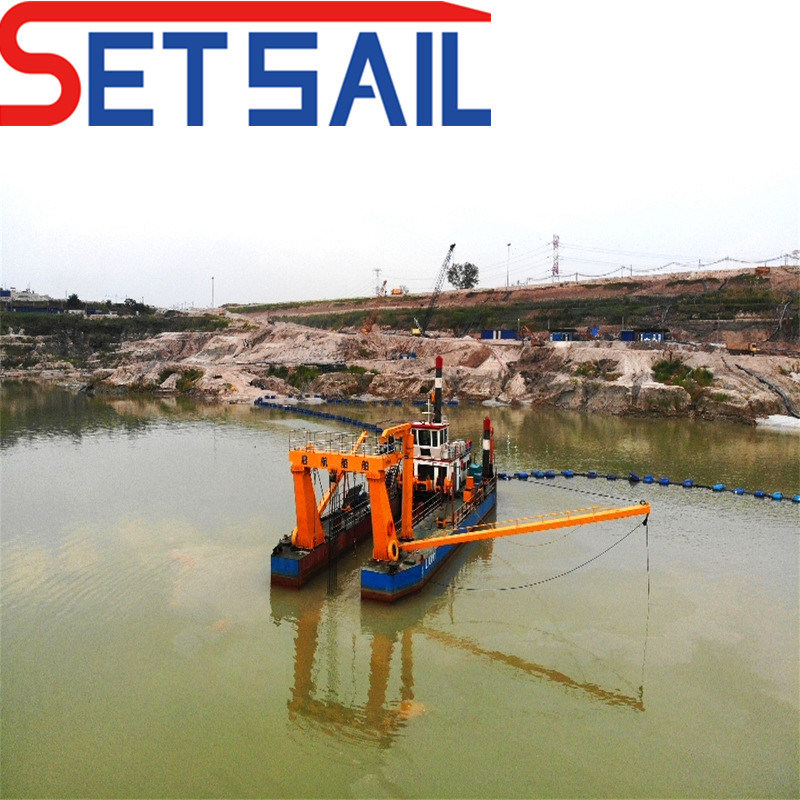 High Capacity Electric Power Cutter Suction Dredger with Sand Pump