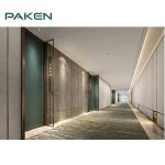 High Density Foam ISO9001 Interior hotel wall panels Fixed Furniture Paken HQF