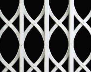 Wholesale Aluminium Alloy Retractable Security Grilles For Windows Anti Corrosion from china suppliers