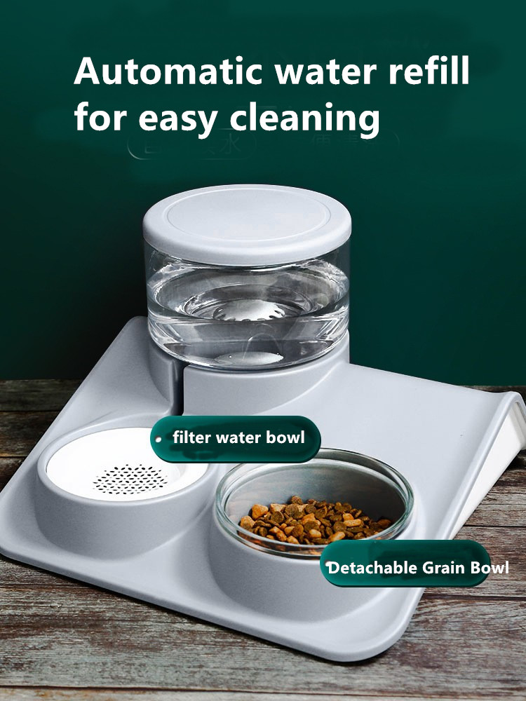 Mobile Automatic Water Feeder Non Wet Mouth Pet Water Drinking Artifact