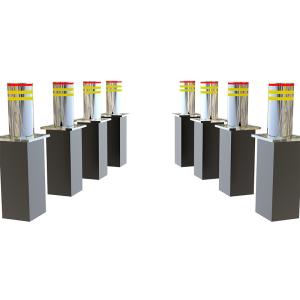 Wholesale Better Lighting Outside Hydraulic Rising Bollard Landscape Light Classic Modern Bollard With Led from china suppliers