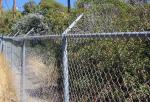 Green PVC Coated Garden Fence, pvc coated diamond wire mesh, Green PVC Coated