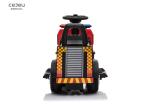 6V4.5AH Ride On Fire Truck With Police Sounds 12 Months Foot To Floor