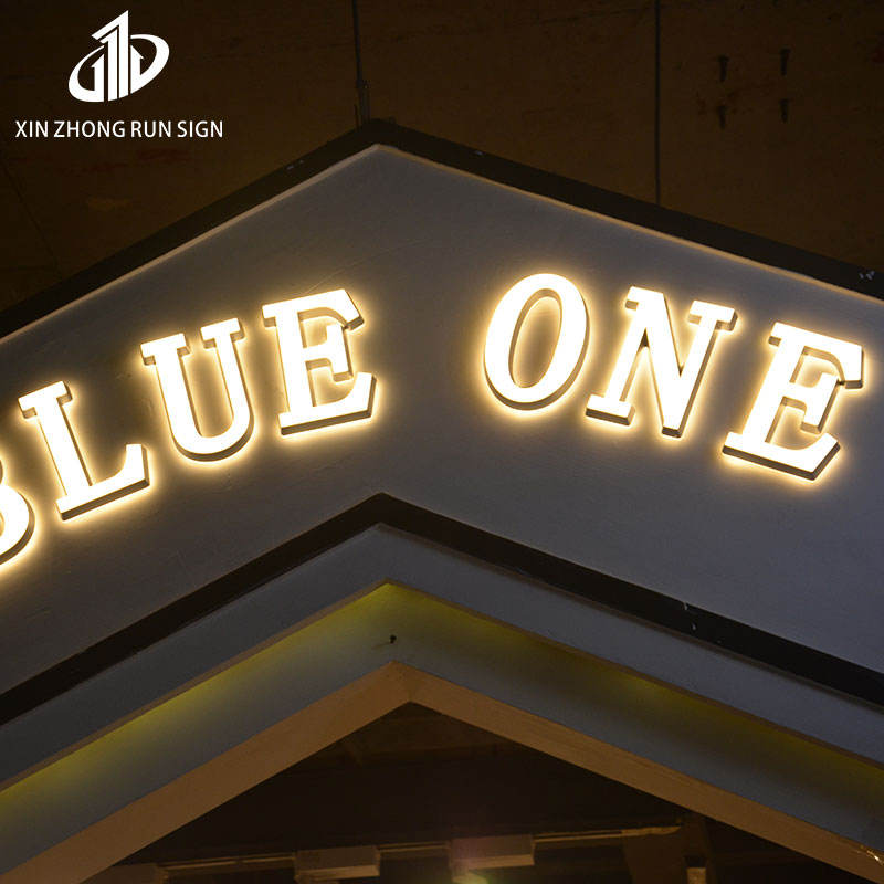 Wholesale Customizedm Led Luminous Building Signs Coffee Shop 3d Channel Letters Sign