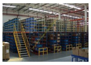Wholesale Multi - level Warehouse Storage Mezzanine Rack / Metal Steel Platform from china suppliers
