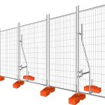 Mesh Temporary Fencing Galvanized Welded Wire Fencing New Zealand Standard