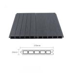 Railing Gray WPC Exterior Wall Fence For Building Decor 170x24mm 24x170mm