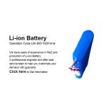 0.35KG Customized Lithium Ion Battery 5.2AH 11.1V 18650 Battery Pack