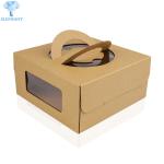 Custom Food CupCake Packaging Lunch Cardboard Craft Kraft PaPer Corrugated