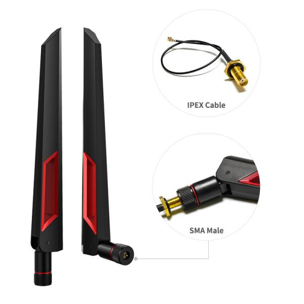 Dual Band 5dBi Gain ABS Receiver Wireless 50 Mile Long Range 2.4G 5.8G Router
