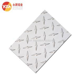 Wholesale 6.5mm Aluminum Checkered Plate H32 Aluminum Diamond Plate 4x8 Sheet from china suppliers